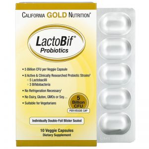 meilleur supplement probiotique 5 milliards ufc 10 capsules végétariennes